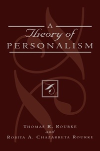 Enlarge image Cover: A Theory of Personalism - Lexington Books