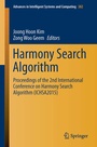 Cover: Harmony Search Algorithm - Springer
