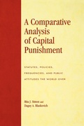 Cover: A Comparative Analysis of Capital Punishment - Lexington Books