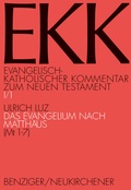 Cover: Das Evangelium nach Matth&auml;us, EKK I/1 - Vandenhoeck & Ruprecht