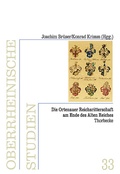 Cover: Die Ortenauer Reichsritterschaft am Ende des Alten Reiches - Jan Thorbecke Verlag