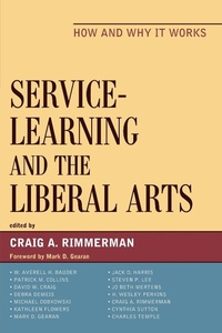 Enlarge image Cover: Service-Learning and the Liberal Arts - Lexington Books