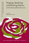 Cover: Singing, Speaking and Writing Politics - John Benjamins Publishing Co