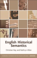 Cover: English Historical Semantics - Edinburgh University Press