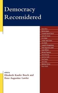 Enlarge image Cover: Democracy Reconsidered - Lexington Books