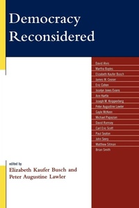 Enlarge image Cover: Democracy Reconsidered - Lexington Books