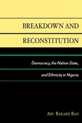 Cover: Breakdown and Reconstitution - Lexington Books