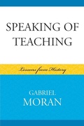 Cover: Speaking of Teaching - Lexington Books