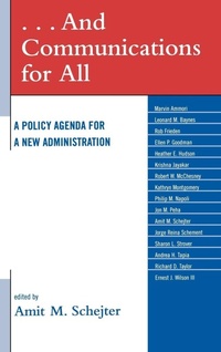 Enlarge image Cover: . . . And Communications for All - Lexington Books