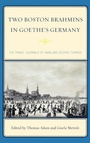 Cover: Two Boston Brahmins in Goethe's Germany - Lexington Books