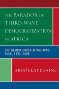 Cover: The Paradox of Third-Wave Democratization in Africa - Lexington Books