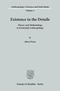 Enlarge image Cover: Existence in the Details. - Duncker & Humblot
