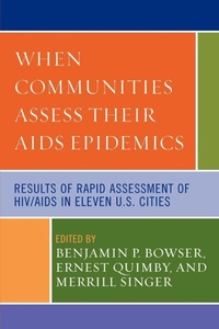 Enlarge image Cover: When Communities Assess their AIDS Epidemics - Lexington Books