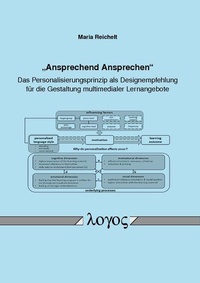 Bild: "Ansprechend Ansprechen " : Das Personalisierungsprinzip als Designempfehlung für die Gestaltung multimedialer Lernangebote - Logos Berlin