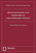 Cover: Menschenrechte und Solidarit&auml;t im internationalen Diskurs - Nomos