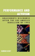 Cover: Performance and Activism - Lexington Books