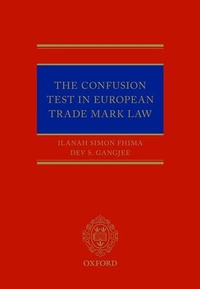 Abbildung von: The Confusion Test in European Trade Mark Law - Oxford University Press