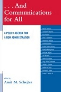 Enlarge image Cover: . . . And Communications for All - Lexington Books