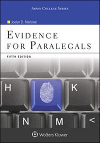 Abbildung von: Evidence for Paralegals - Aspen Publishers Inc.,U.S.