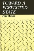 Cover: Toward a Perfected State - State University of New York Press