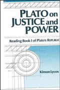 Cover: Plato on Justice and Power - State University of New York Press