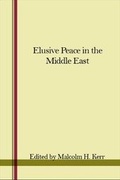 Cover: Elusive Peace in the Middle East - State University of New York Press