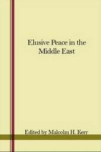 Enlarge image Cover: Elusive Peace in the Middle East - State University of New York Press