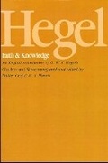 Cover: Hegel: Faith and Knowledge - State University of New York Press