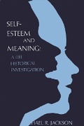 Cover: Self-Esteem and Meaning - State University of New York Press