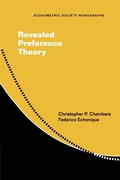 Cover: Revealed Preference Theory - Cambridge University Press