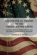 Cover: The Political Theory of the American Founding - Cambridge University Press