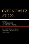 Cover: Czernowitz at 100 - Lexington Books