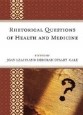 Cover: Rhetorical Questions of Health and Medicine - Lexington Books