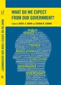Cover: What Do We Expect from Our Government? - Lexington Books