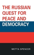 Cover: The Russian Quest for Peace and Democracy - Lexington Books