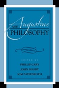 Cover: Augustine and Philosophy - Lexington Books