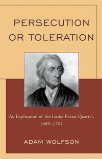 Enlarge image Cover: Persecution or Toleration - Lexington Books