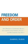 Cover: Freedom and Order - Lexington Books