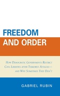 Cover: Freedom and Order - Lexington Books