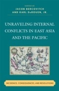 Cover: Unraveling Internal Conflicts in East Asia and the Pacific - Lexington Books