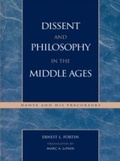 Cover: Dissent and Philosophy in the Middle Ages - Lexington Books