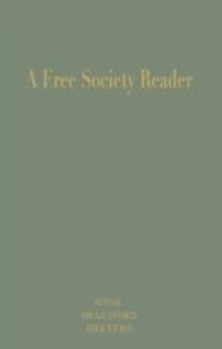 Enlarge image Cover: A Free Society Reader - Lexington Books
