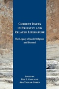 Cover: Current Issues in Priestly and Related Literature - Society of Biblical Literature