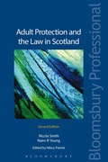 Cover: Adult Protection and the Law in Scotland - Bloomsbury Professional