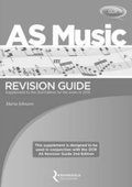 Cover: OCR AS Music Revision Guide Supplement - Music Sales Ltd