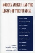 Cover: Modern America and the Legacy of Founding - Lexington Books
