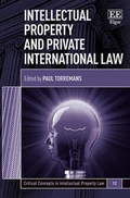 Cover: Intellectual Property and Private International Law - Edward Elgar Publishing
