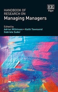 Cover: Handbook of Research on Managing Managers - Edward Elgar Publishing