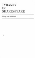 Cover: Tyranny in Shakespeare - Lexington Books