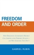 Cover: Freedom and Order - Lexington Books